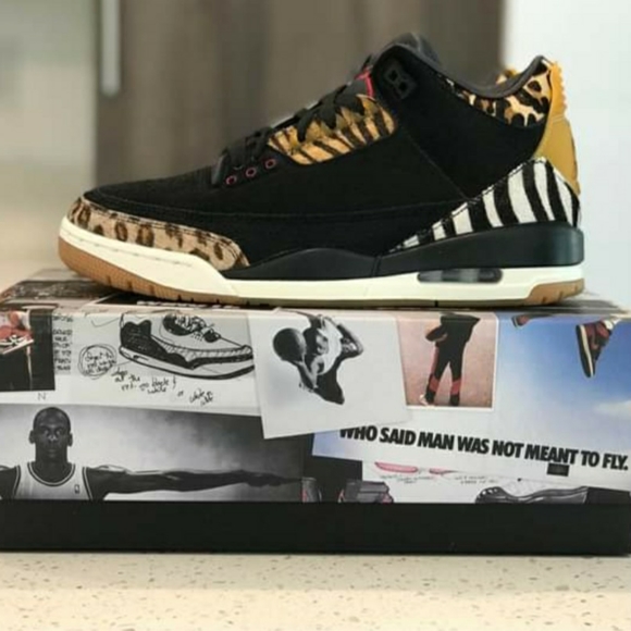 AIR JORDAN 3 RETRO SE SHOES ANIMAL INSTINCT - Picture 5 of 8